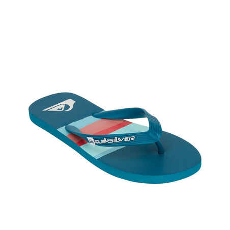 Men's flip-flops - Blurry horizon blue