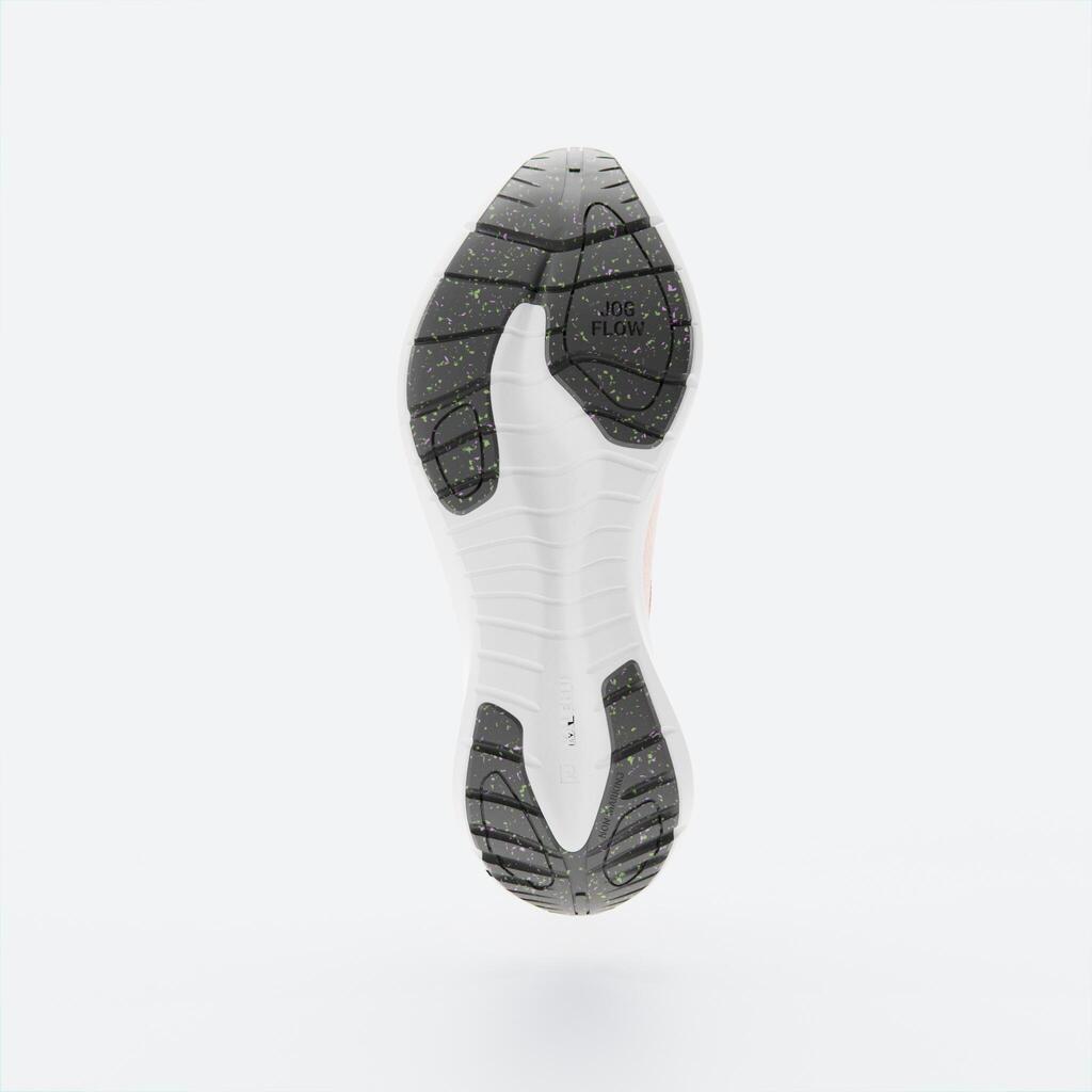 Chaussures de Running Femme, Kiprun Jogflow 190.1 Blanc Violet