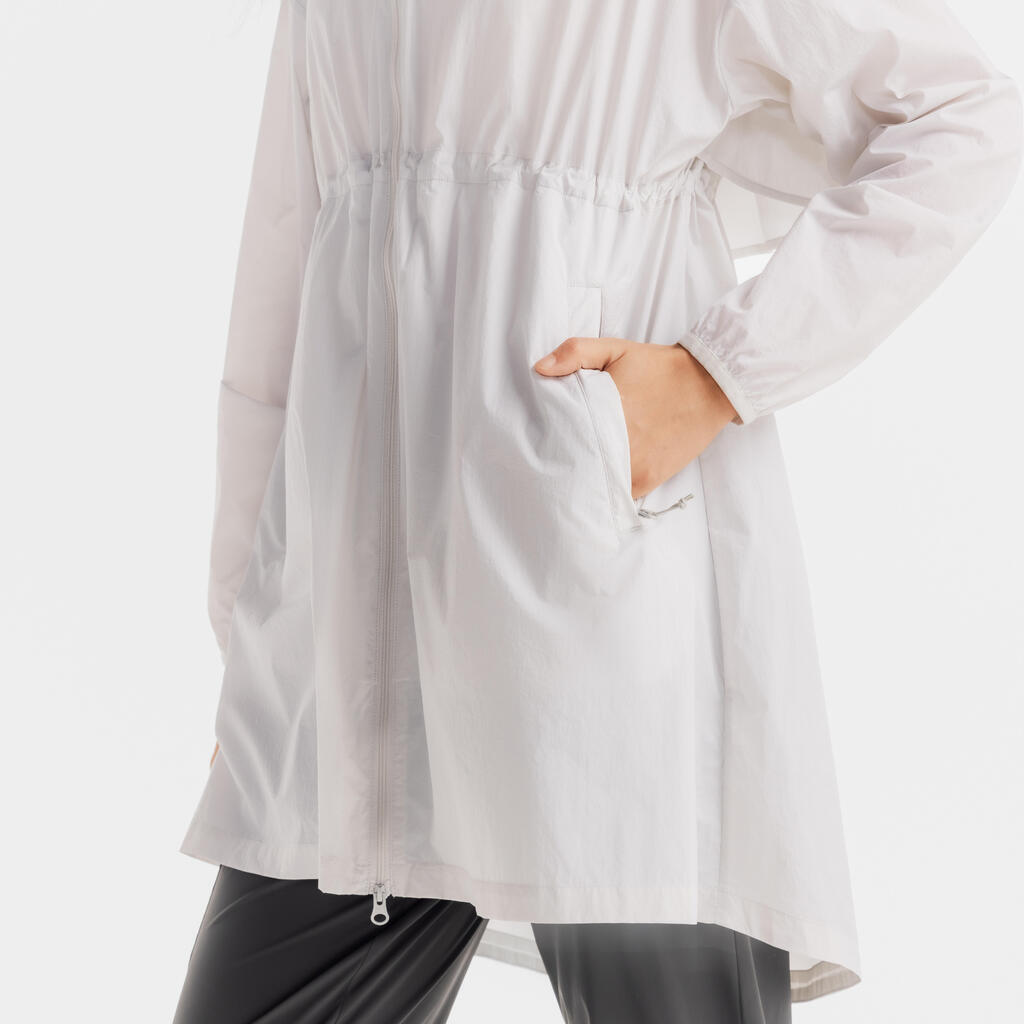 VESTE LONGUE ANTI-UV HELIUM 550 FEMME - GRISE