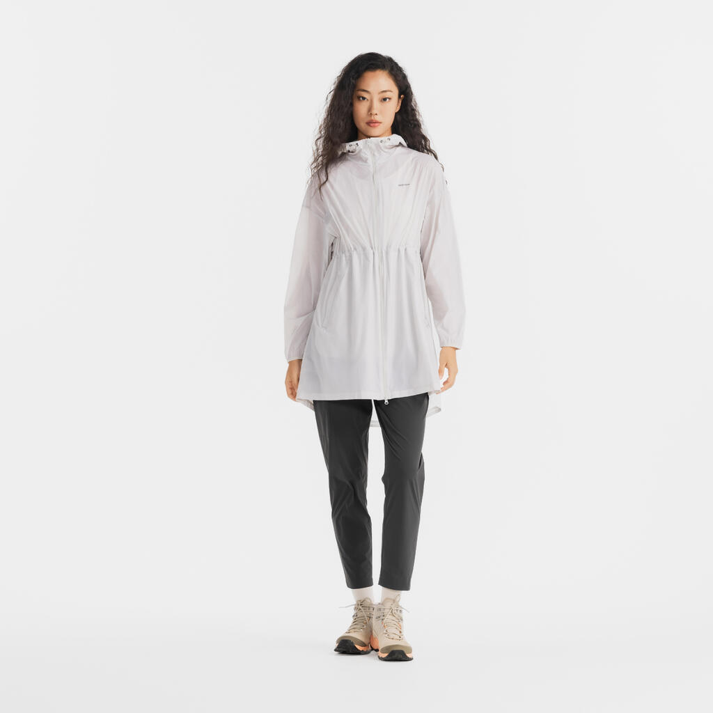 VESTE LONGUE ANTI-UV HELIUM 550 FEMME - GRISE
