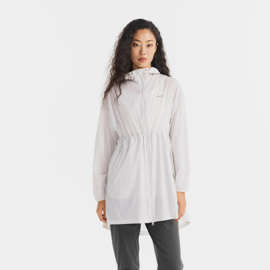 VESTE LONGUE ANTI-UV HELIUM 550 FEMME - GRISE