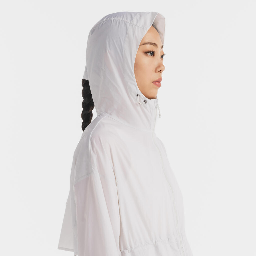 VESTE LONGUE ANTI-UV HELIUM 550 FEMME - GRISE