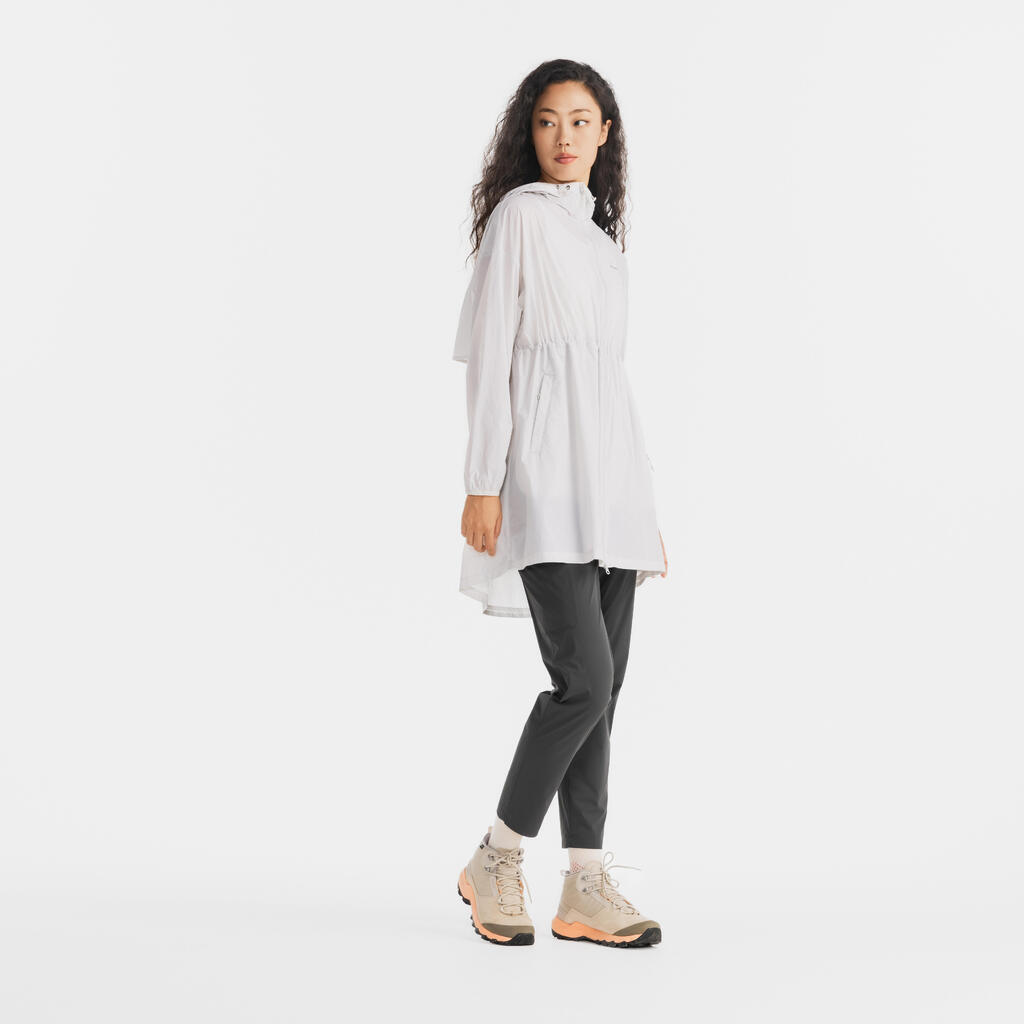 VESTE LONGUE ANTI-UV HELIUM 550 FEMME - GRISE