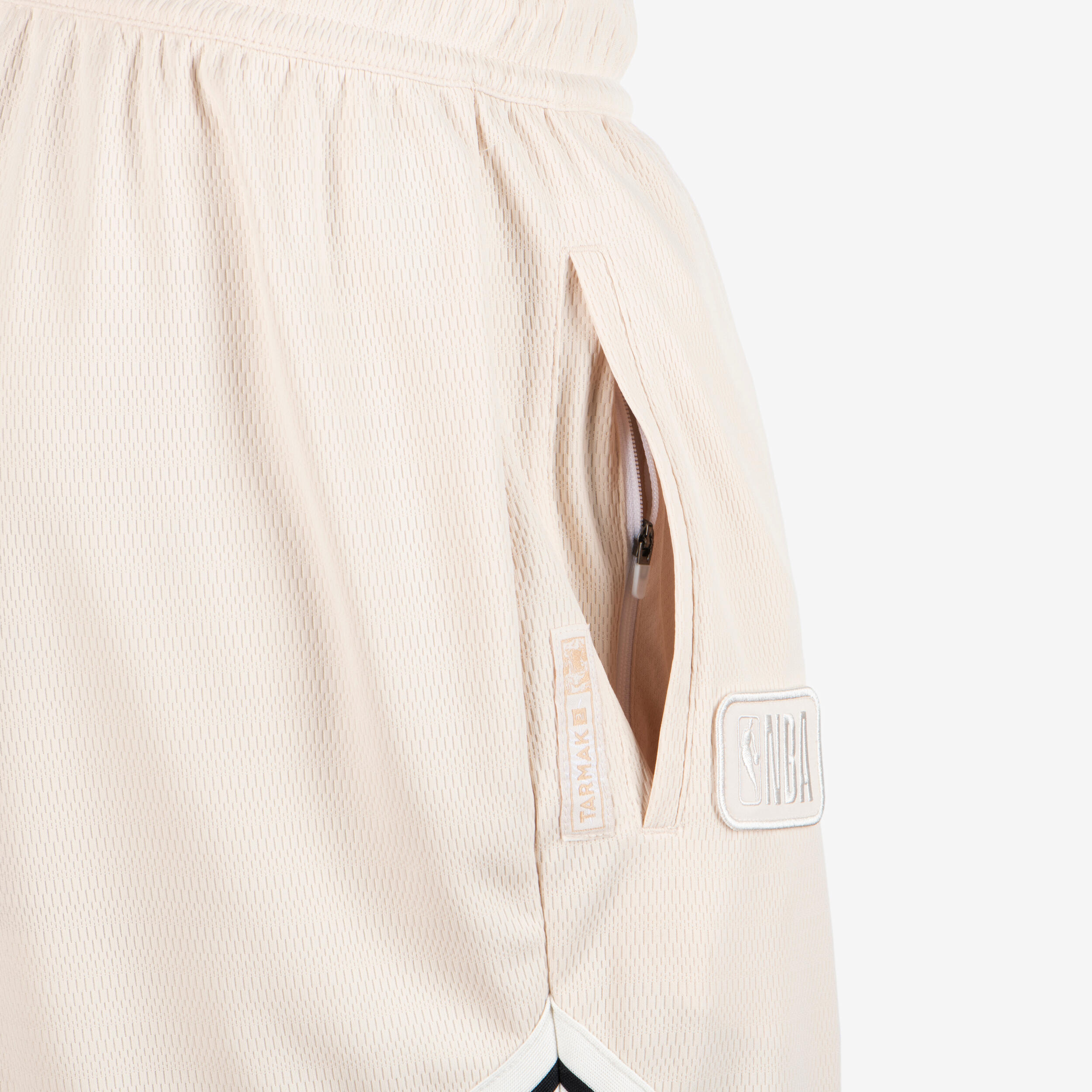 Damen/Herren Basketball Shorts - SH 900 NBA beige 8/9