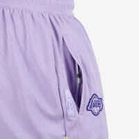 Men's/Women's Basketball Shorts SH 900 NBA Lakers - Purple