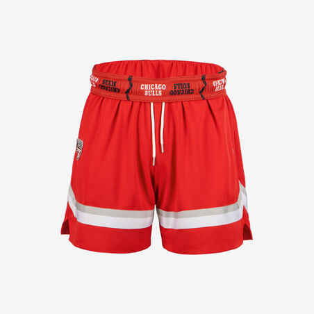 Men's/Women's Adult Basketball Shorts SH 900 NBA Chicago Bulls - Red