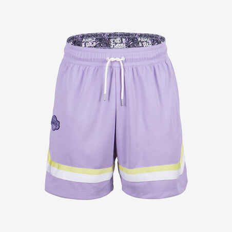 Men's/Women's Basketball Shorts SH 900 NBA Lakers - Purple