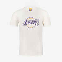 חולצת כדורסל לגברים ונשים NBA Lakers 900 - לבנה