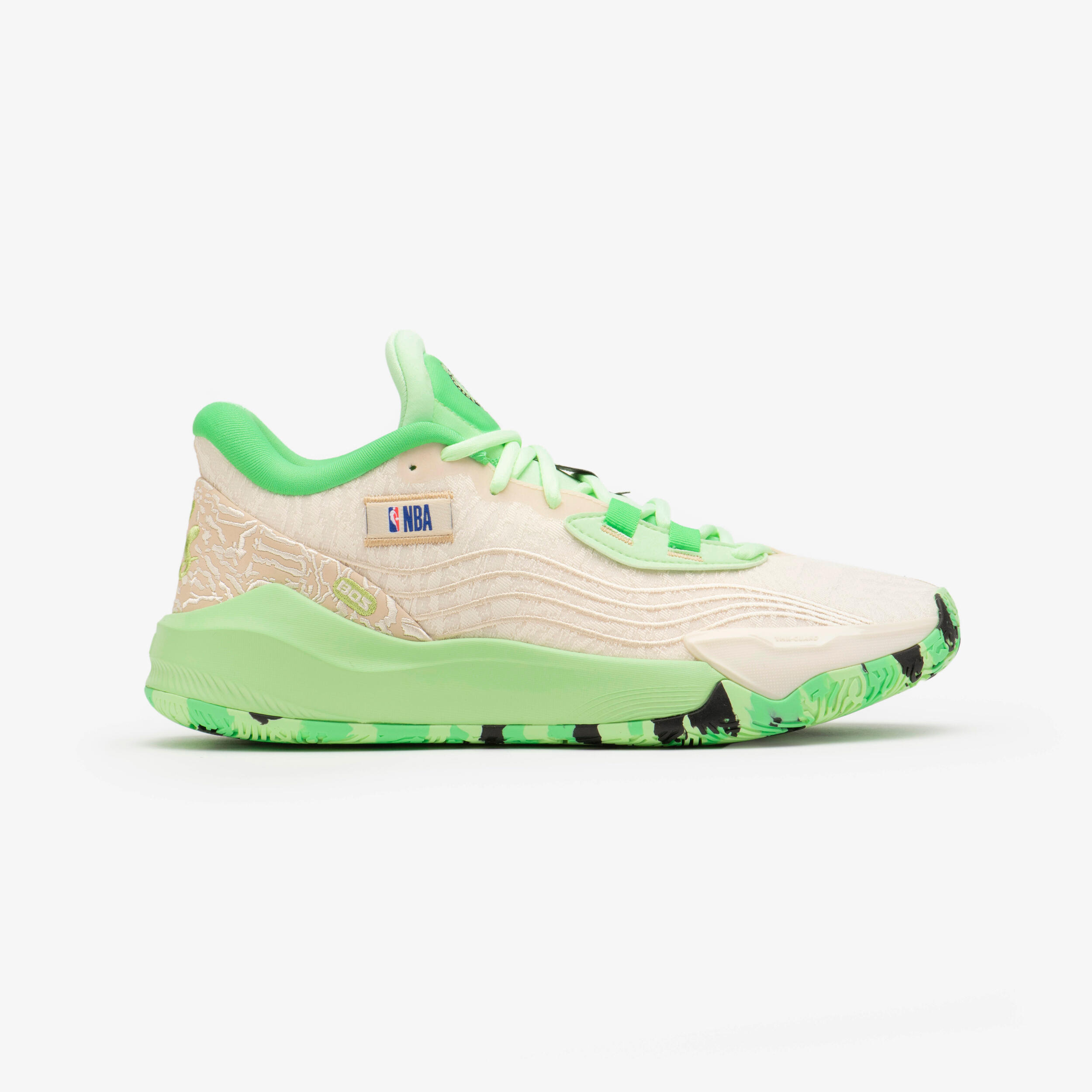 Tarmak - Chaussures De Basketball Nba Celtics Homme/femme - Fast 900 Low-1 Beige - Chaussures De Sport - Basketball / Netball - Beige - 40 - Decathlon