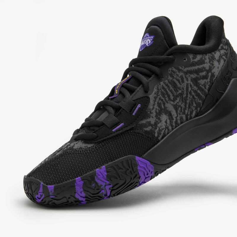 Scarpe basket adulto unisex FAST 900 LOW NBA Lakers nere