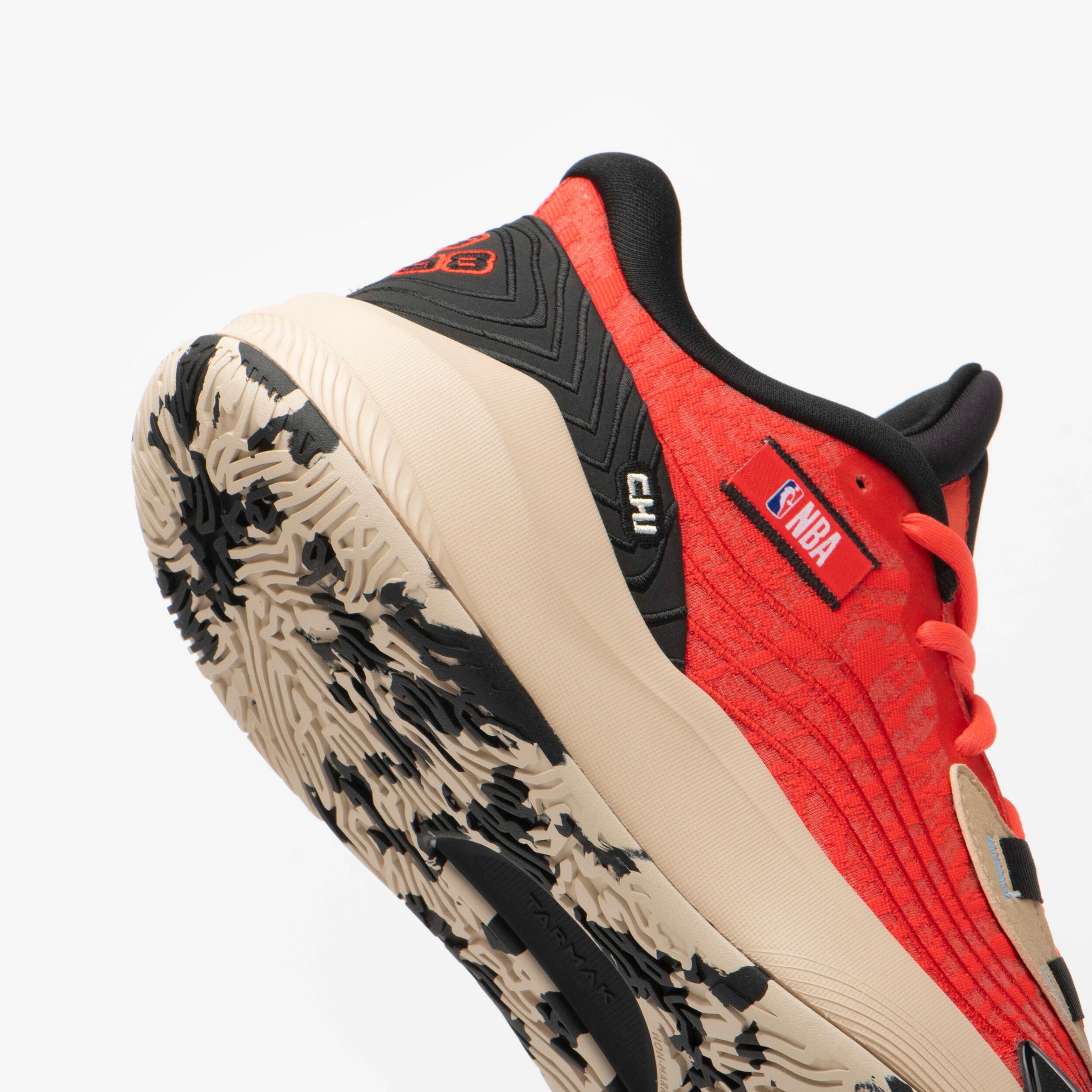 Scarpe basket adulto unisex FAST 900 LOW NBA Chicago Bulls rosse 8/10