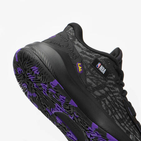 Sepatu Basket Pria/Wanita Fast 900 Low-1 - NBA Lakers/Hitam