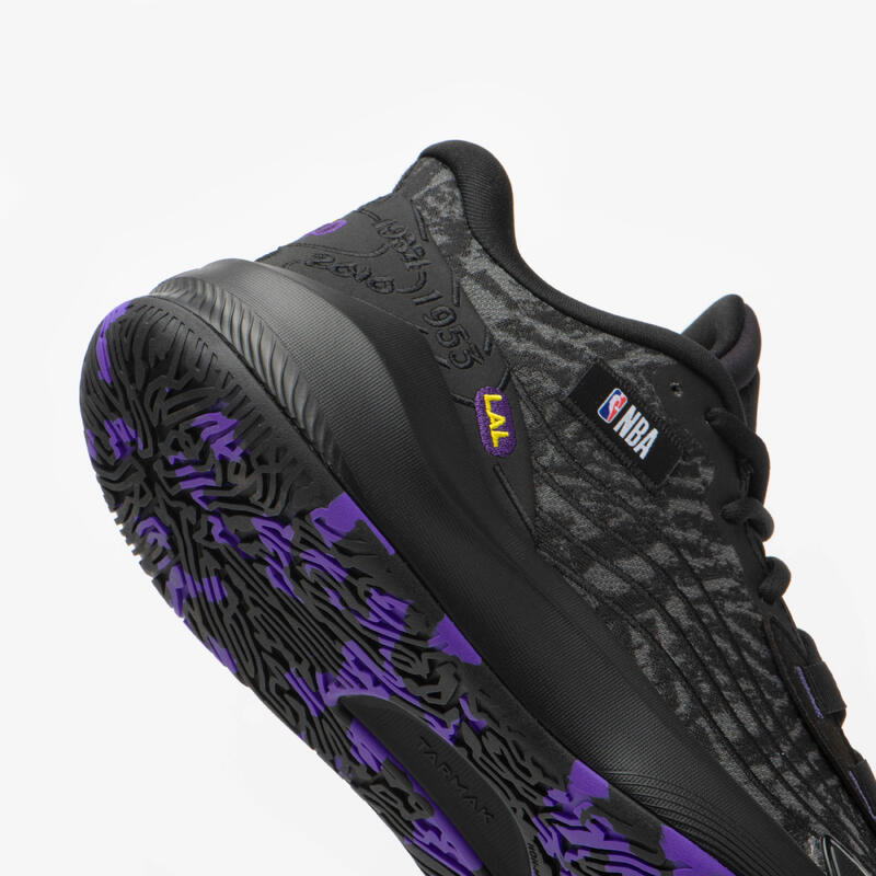 Basketbalschoenen uniseks FAST 900 LOW-1 NBA Lakers zwart