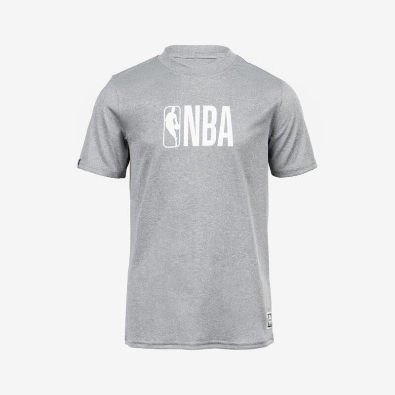 NBA basketbalshirt kind TS 900 grijs