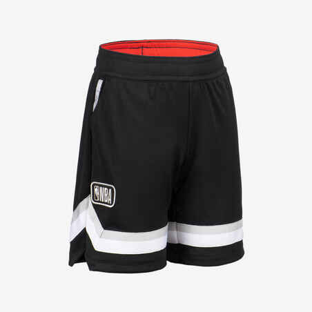 Kids' Basketball Shorts SH 900 NBA - Black