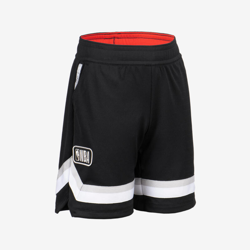 兒童籃球短褲 SH 900 NBA - 黑色