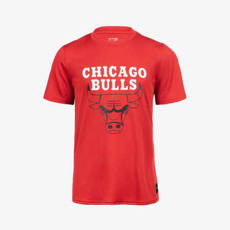 Kids' Basketball T-Shirt TS 900 NBA Chicago Bulls - Red