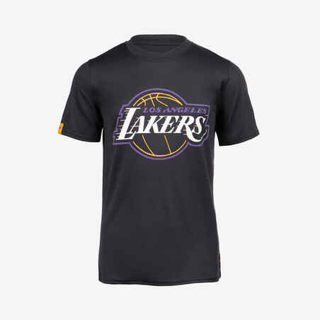 Kids' Basketball T-Shirt TS 900 NBA Lakers - Black