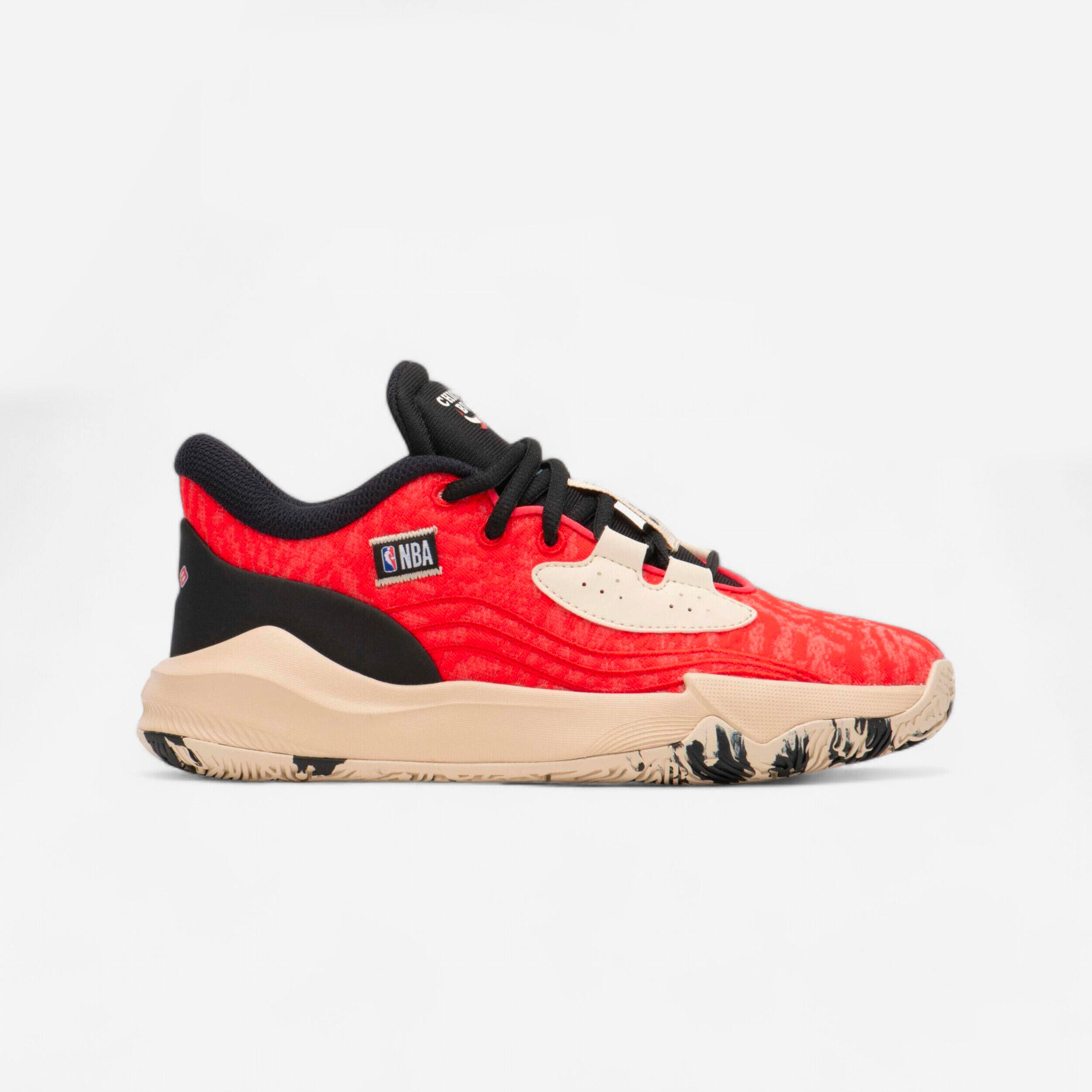 Kids' Basketball Shoes Fast 900 Low-1 - NBA Chicago Bulls/Red -  1