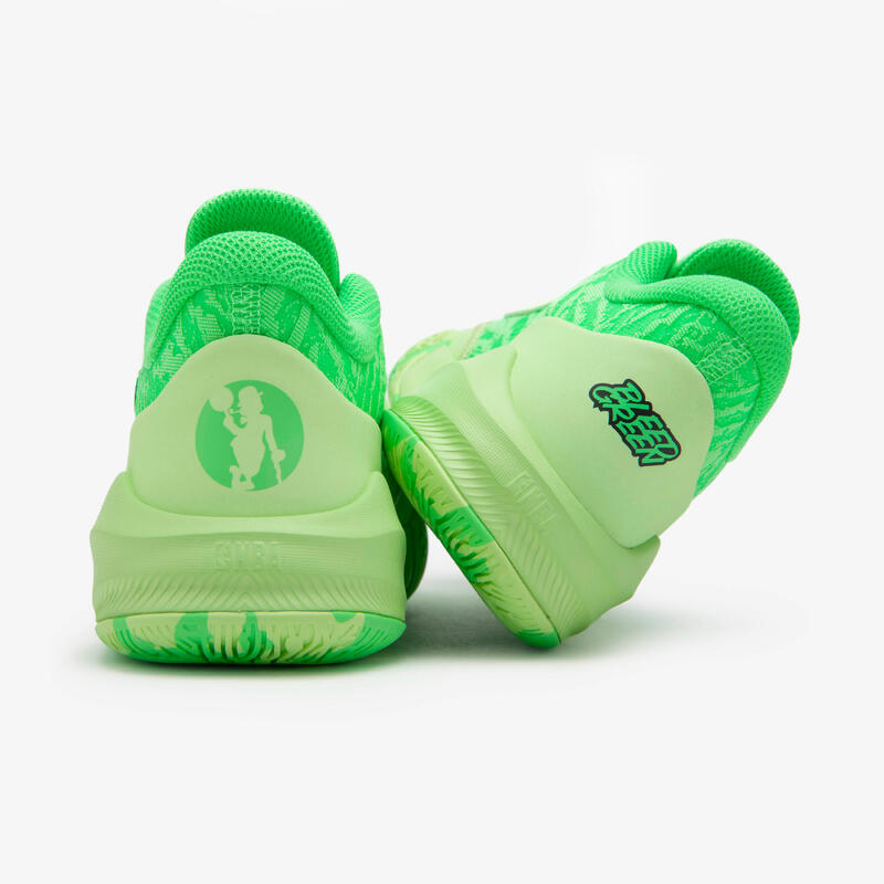 Botas de Basquetebol Criança NBA Celtics FAST 900 LOW-1 Verde