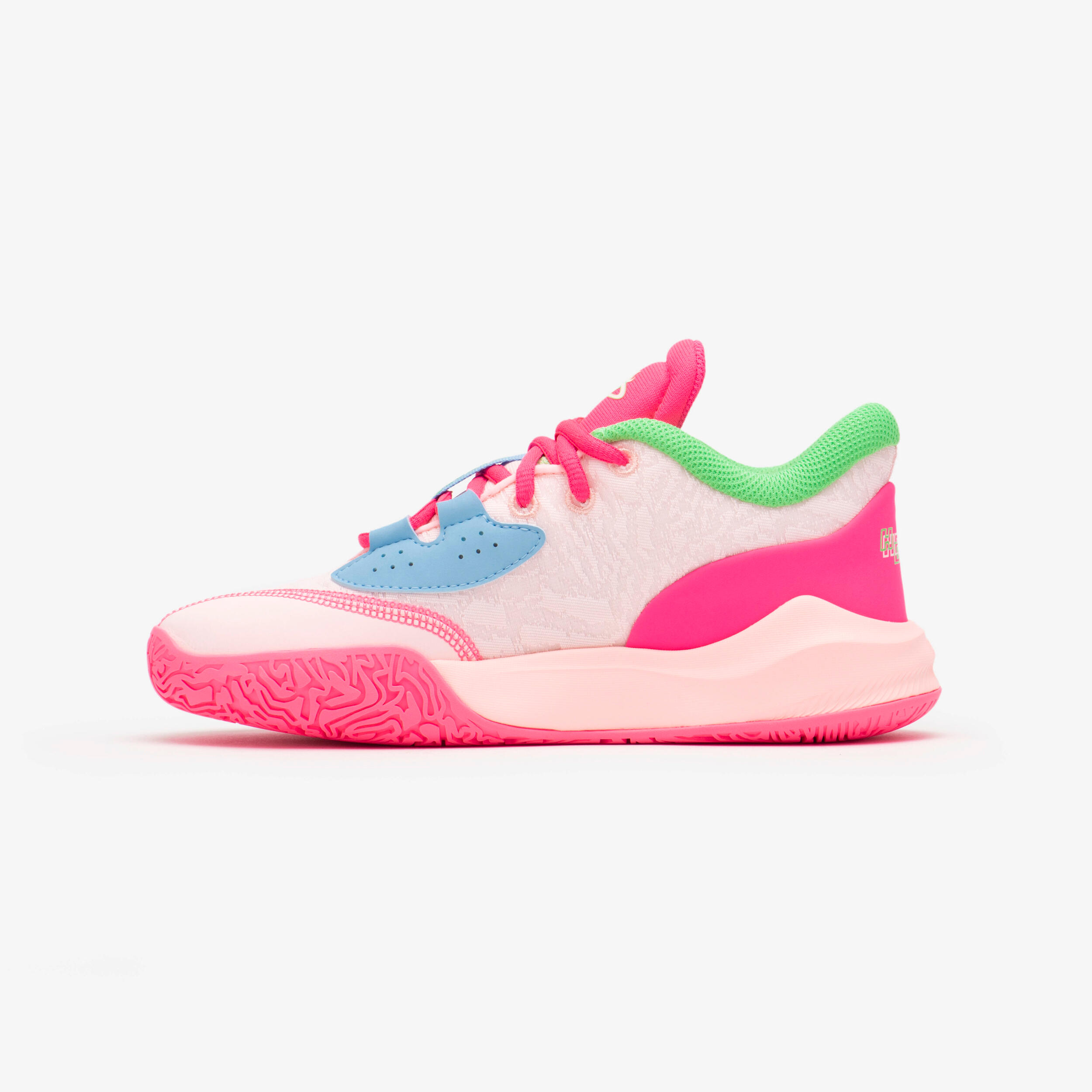 Miami Heat basketbalschoenen kind FAST 900 LOW-1 NBA roze 3/10