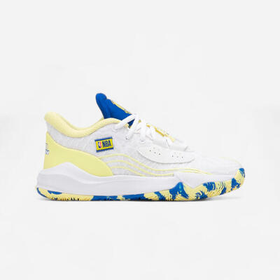 Zapatillas de baloncesto NBA Warriors niño - FAST 900 LOW-1 Blanco