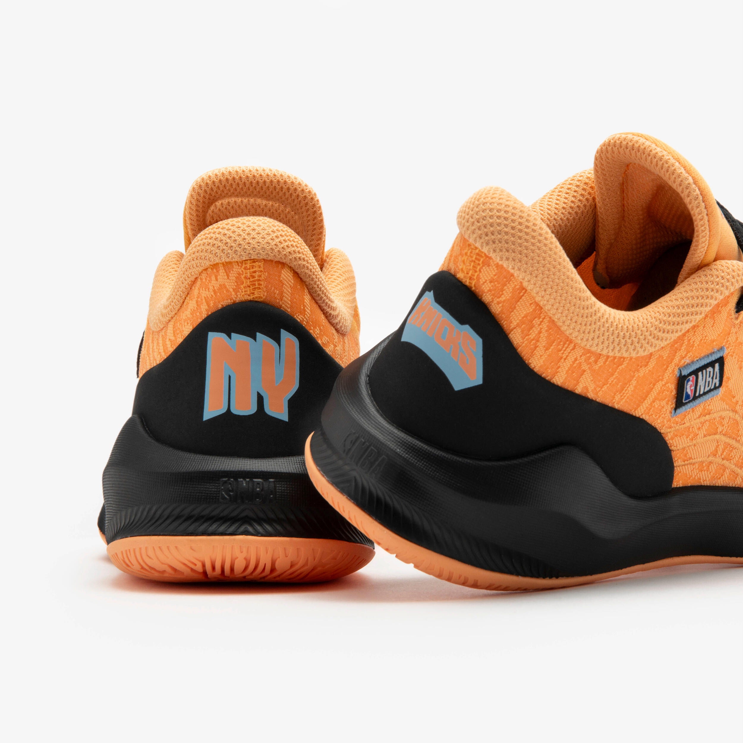 Kids' Basketball Shoes Fast 900 Low-1 - NBA Knicks/Orange 6/10