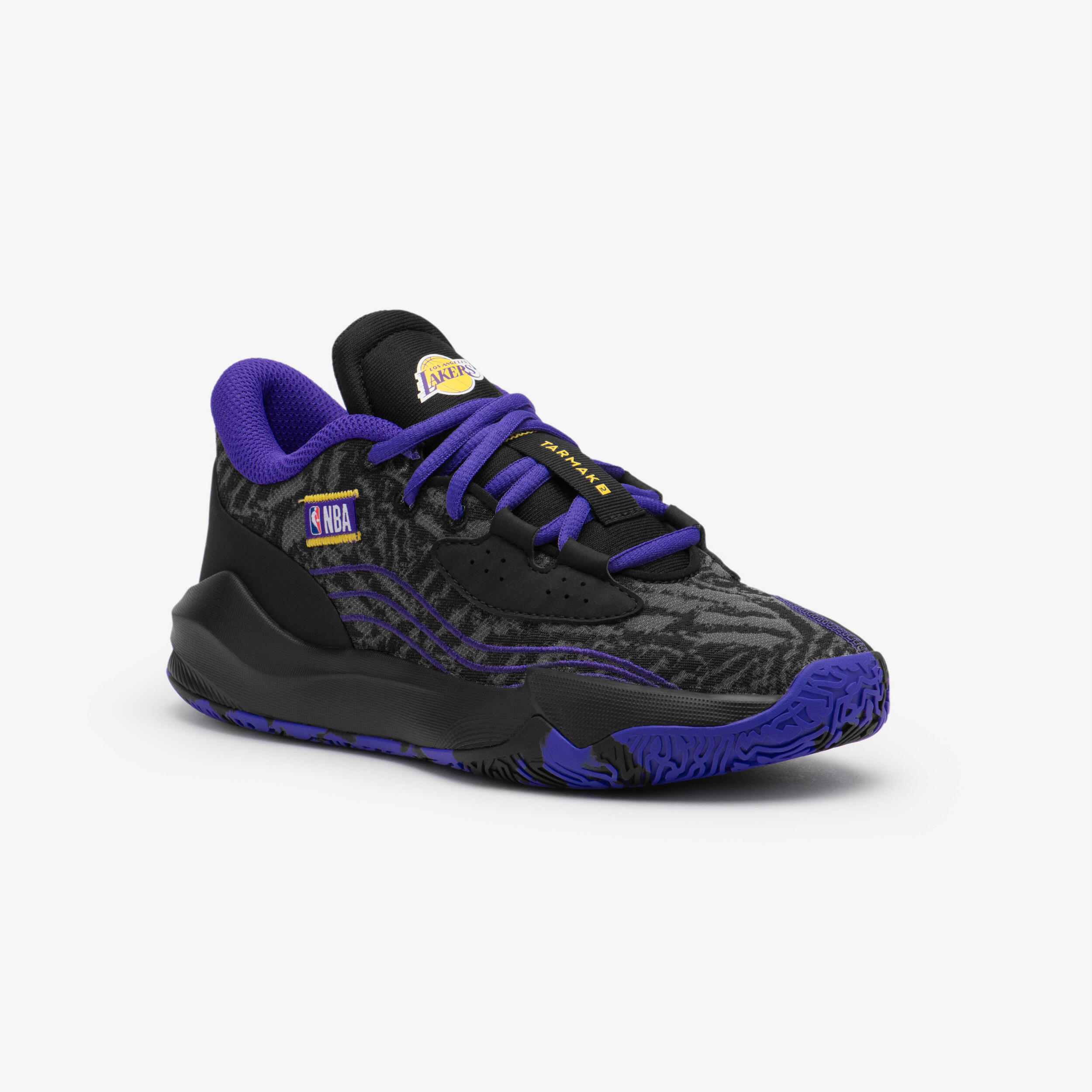 Purple youth basketball shoes sale