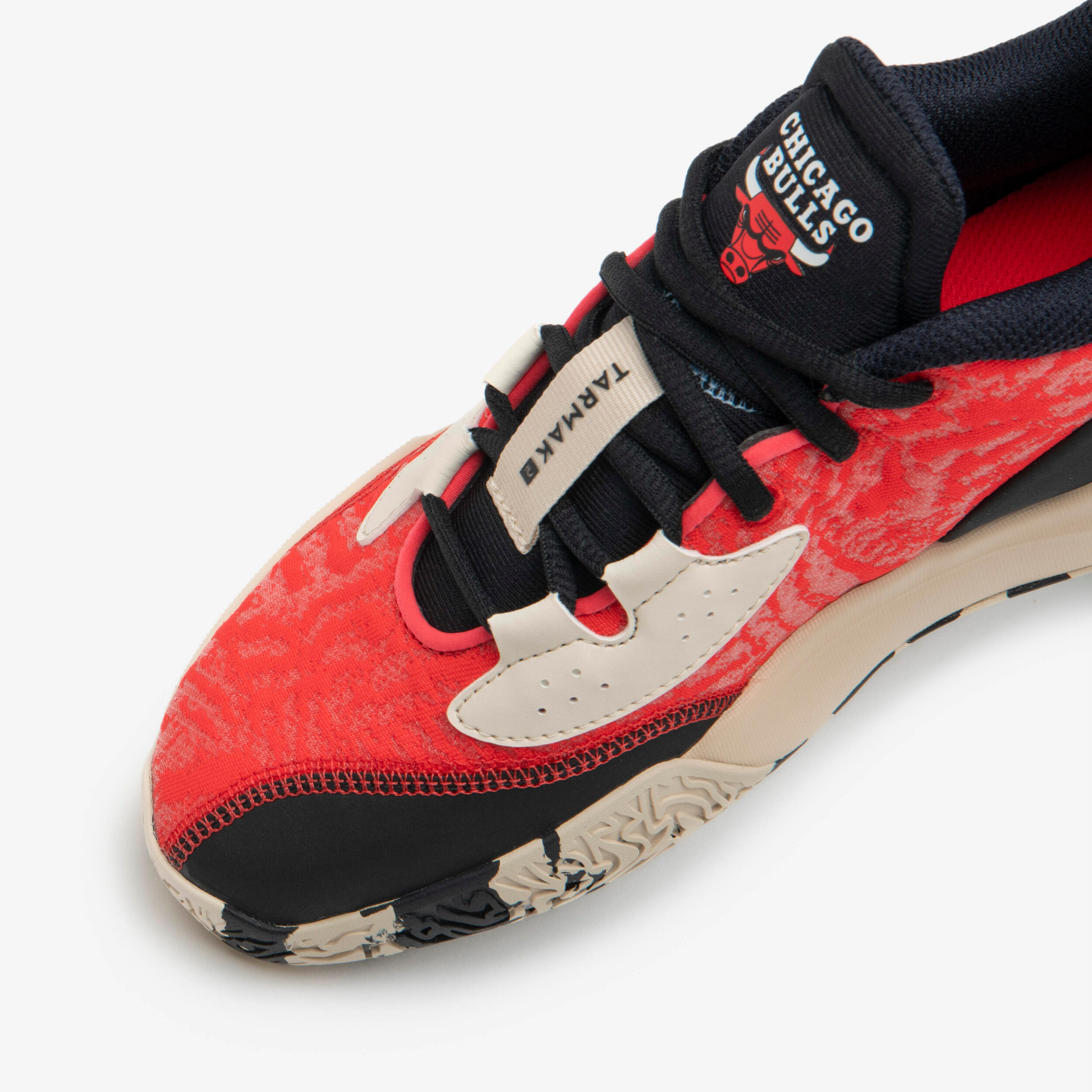 Kinder-Basketballschuhe NBA – Fast 900 Low-1 Chicago Bulls rot 7/10