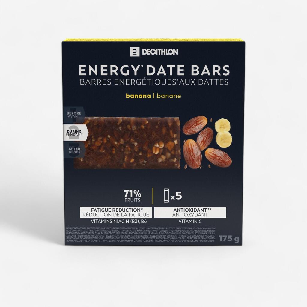 Date and banana energy bar, x5