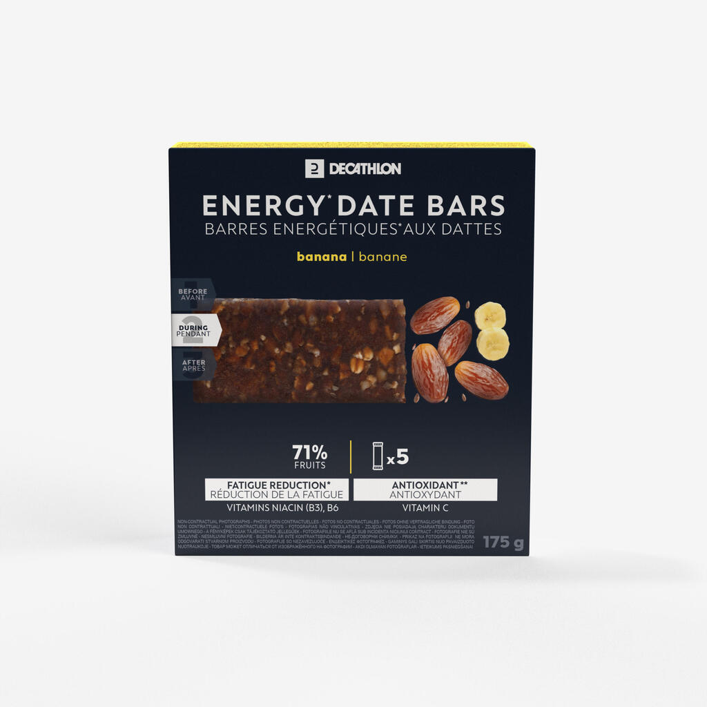 Date and mixed berry energy bars 5x35g