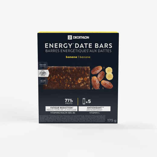 
      ENERGY BAR 5x35g G - DATE/BANANA
  