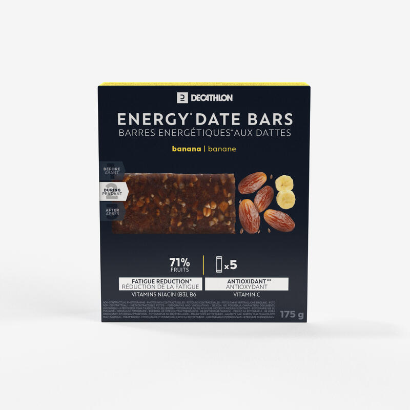 Energy-Riegel mit Datteln und Banane 5 × 35 g