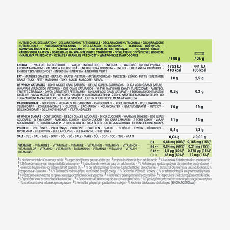 Nougat energi 5X25 g