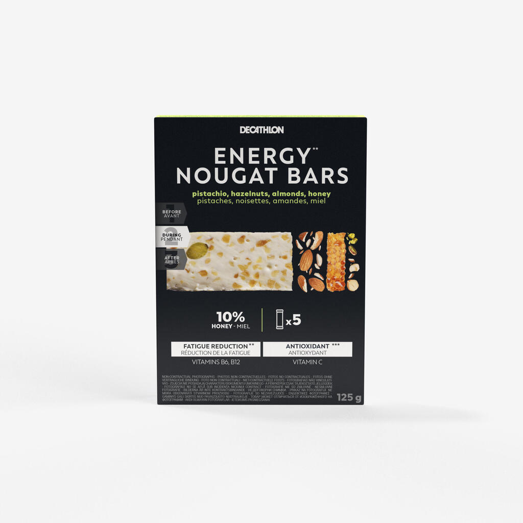 Energijske ploščice (nougat, 5 x 25 g)