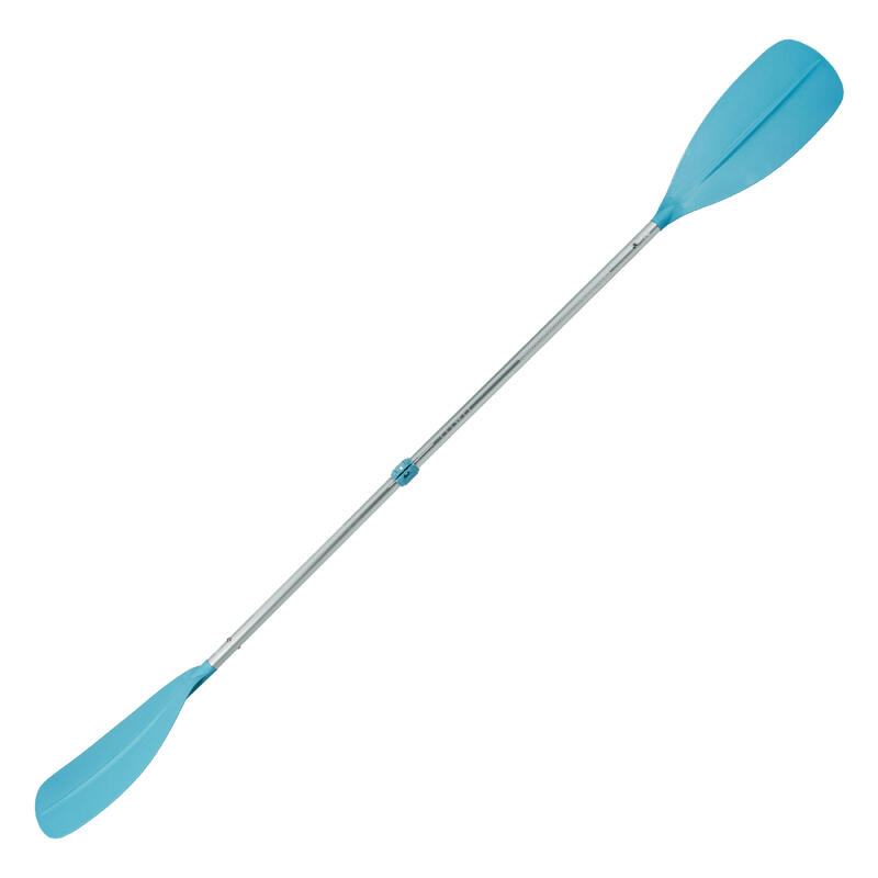 Pádlo na kajak hliníkové dvoudílné nastavitelné 210–225 cm