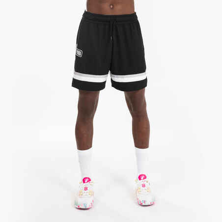 Pantaloneta Baloncesto NBA Hombre/Mujer SH 900 AD Negro