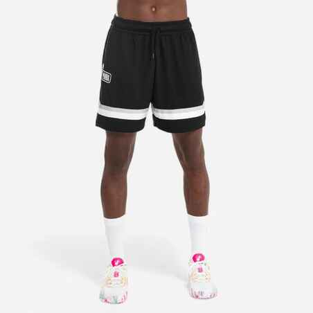 SHORT BÁSQUETBOL NBA ADULTOS SH900 NEGRO