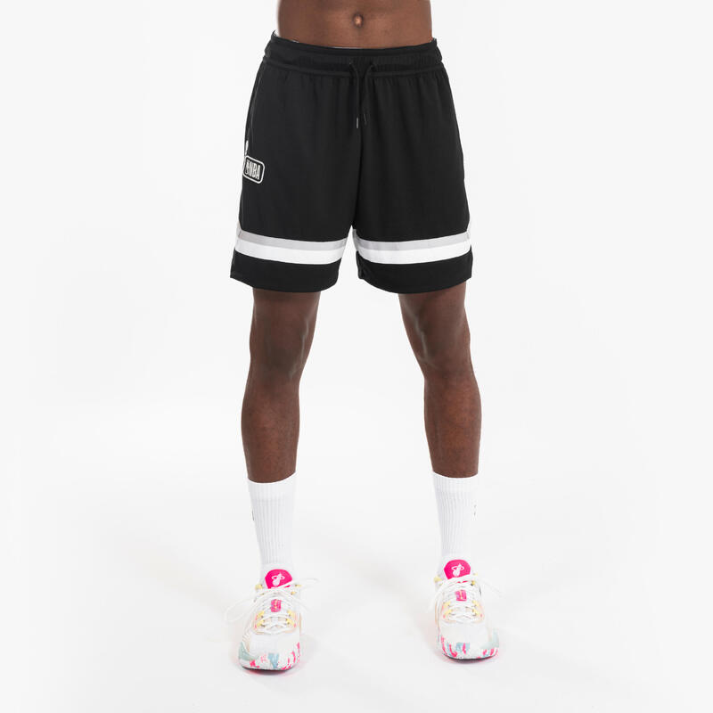 Basketbalshort voor heren/dames SH 900 NBA zwart