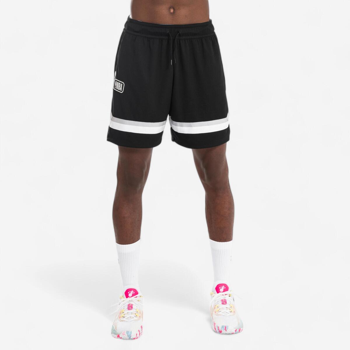 Short de basketball NBA  homme/femme - SH 900 AD Noir