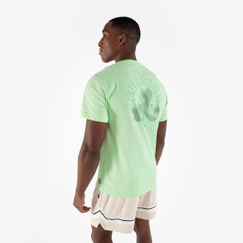 Tricou Baschet 900 NBA Celtics Verde Adulți 