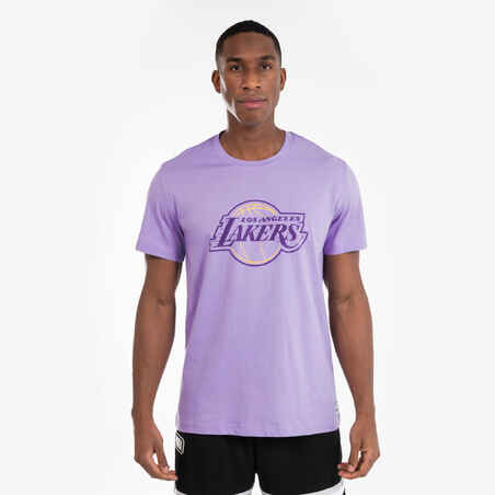 Unisex Basketball T-Shirt NBA Lakers 900 - Purple