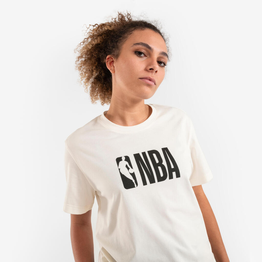 T-shirt de basketball NBA homme/femme -  TS 900 AD Blanc