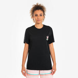 Basketbal-T-shirt voor heren/dames TS 900 NBA Miami Heat zwart