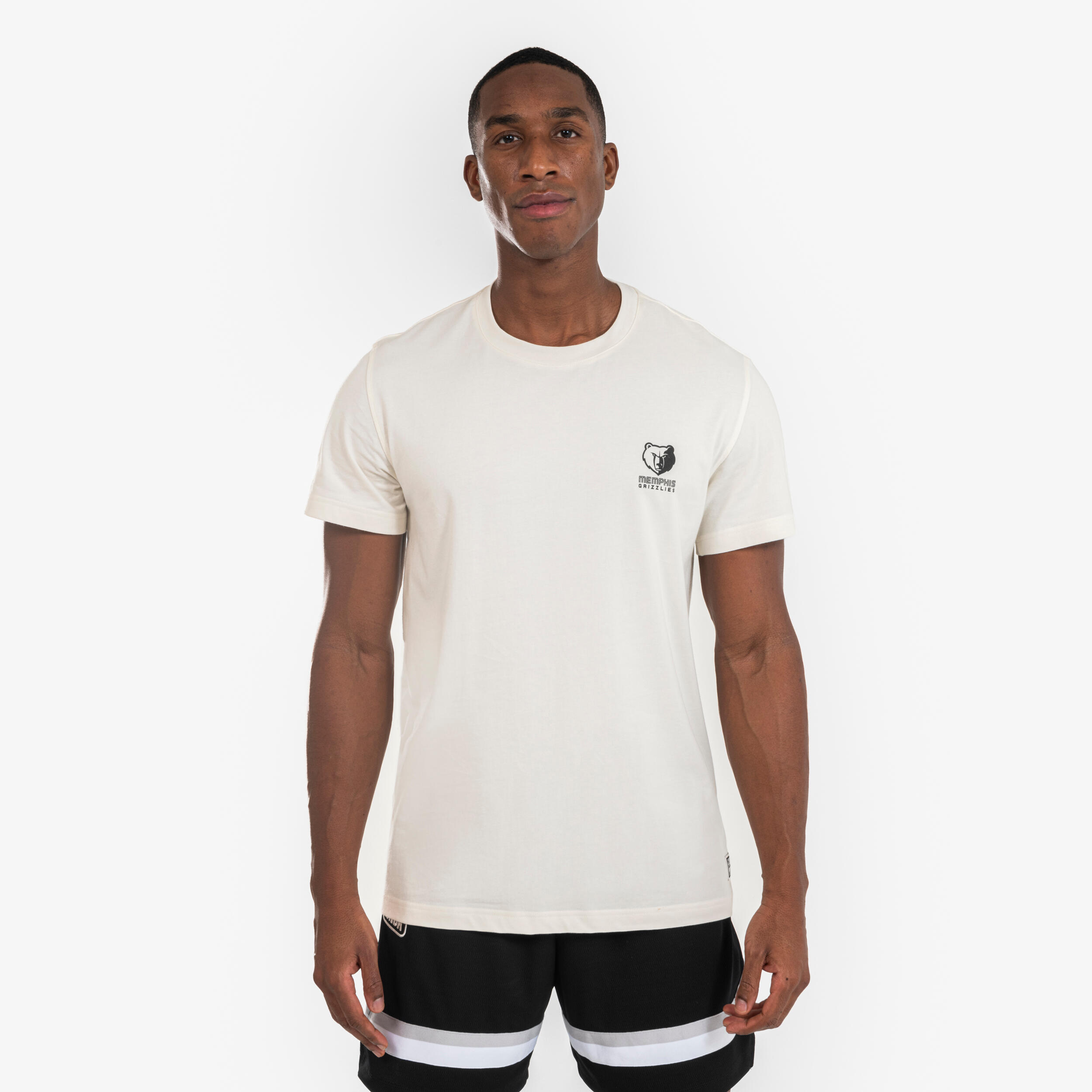 Unisex Basketball T-Shirt 900 AD - NBA Grizzlies/White 3/8