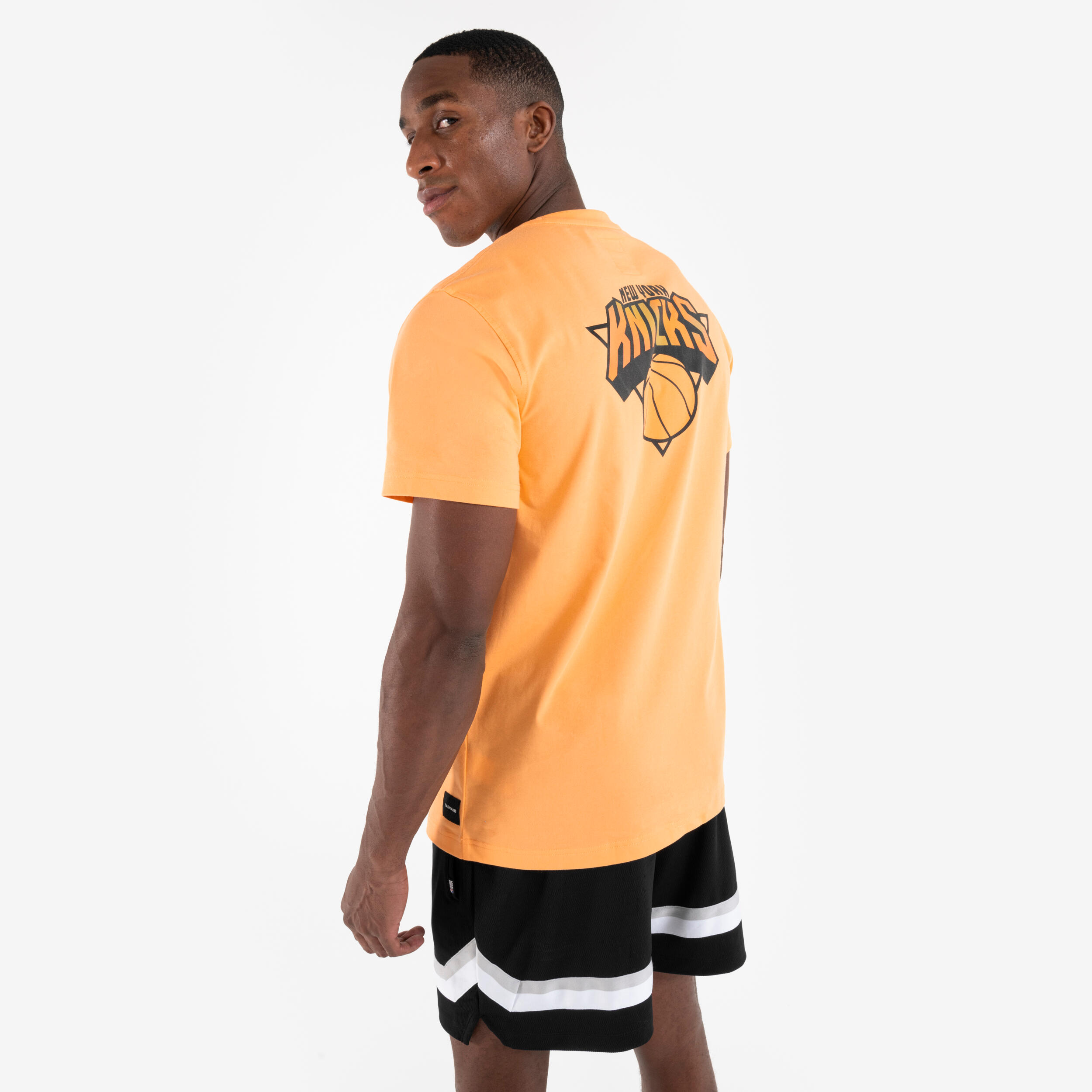 Unisex Basketball T-Shirt 900 AD - NBA Knicks/Orange 5/8