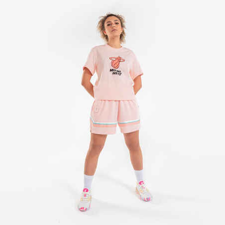 Unisex Basketball T-Shirt 900 AD - NBA Heat/Pink