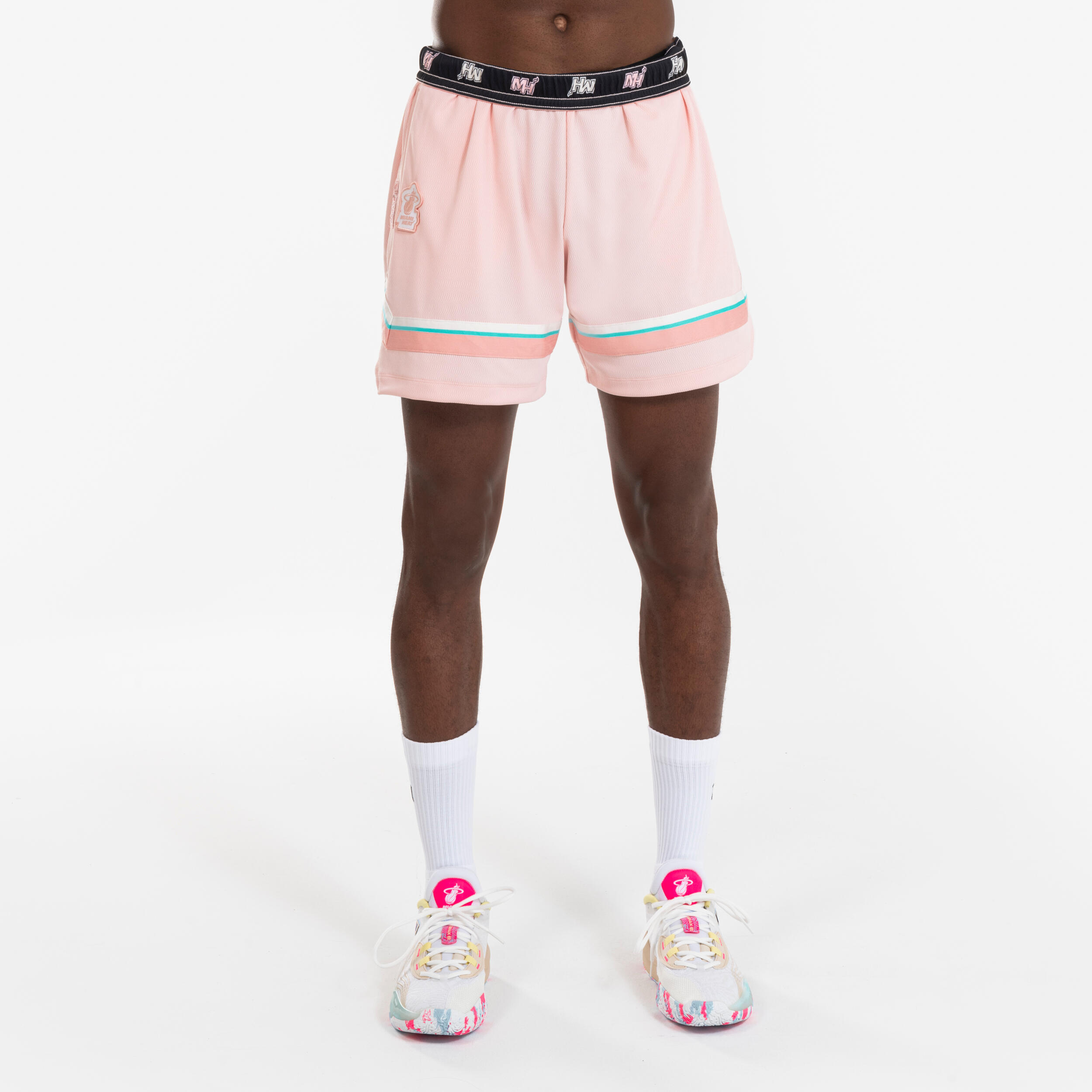 Short de basketball NBA homme femme SH 900 AD Noir TARMAK Decathlon