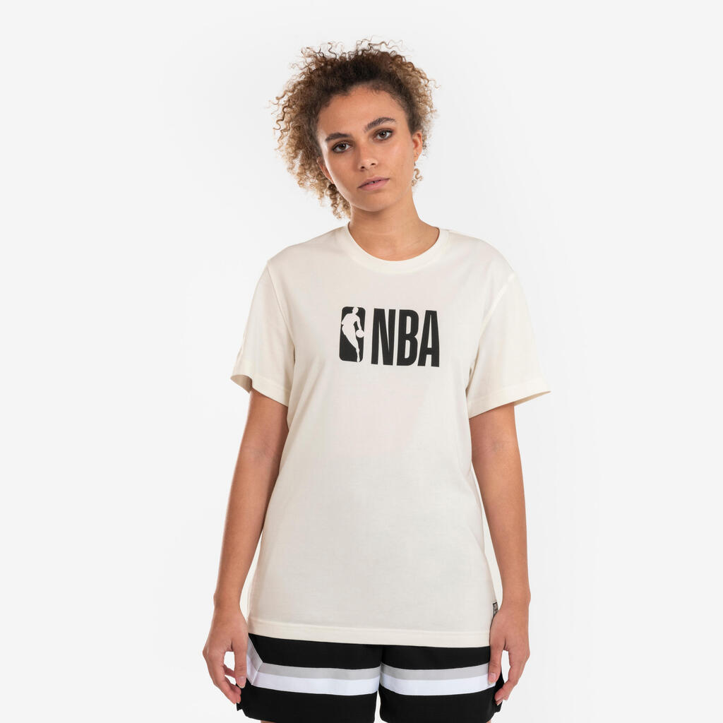 T-shirt de basketball NBA homme/femme -  TS 900 AD Blanc