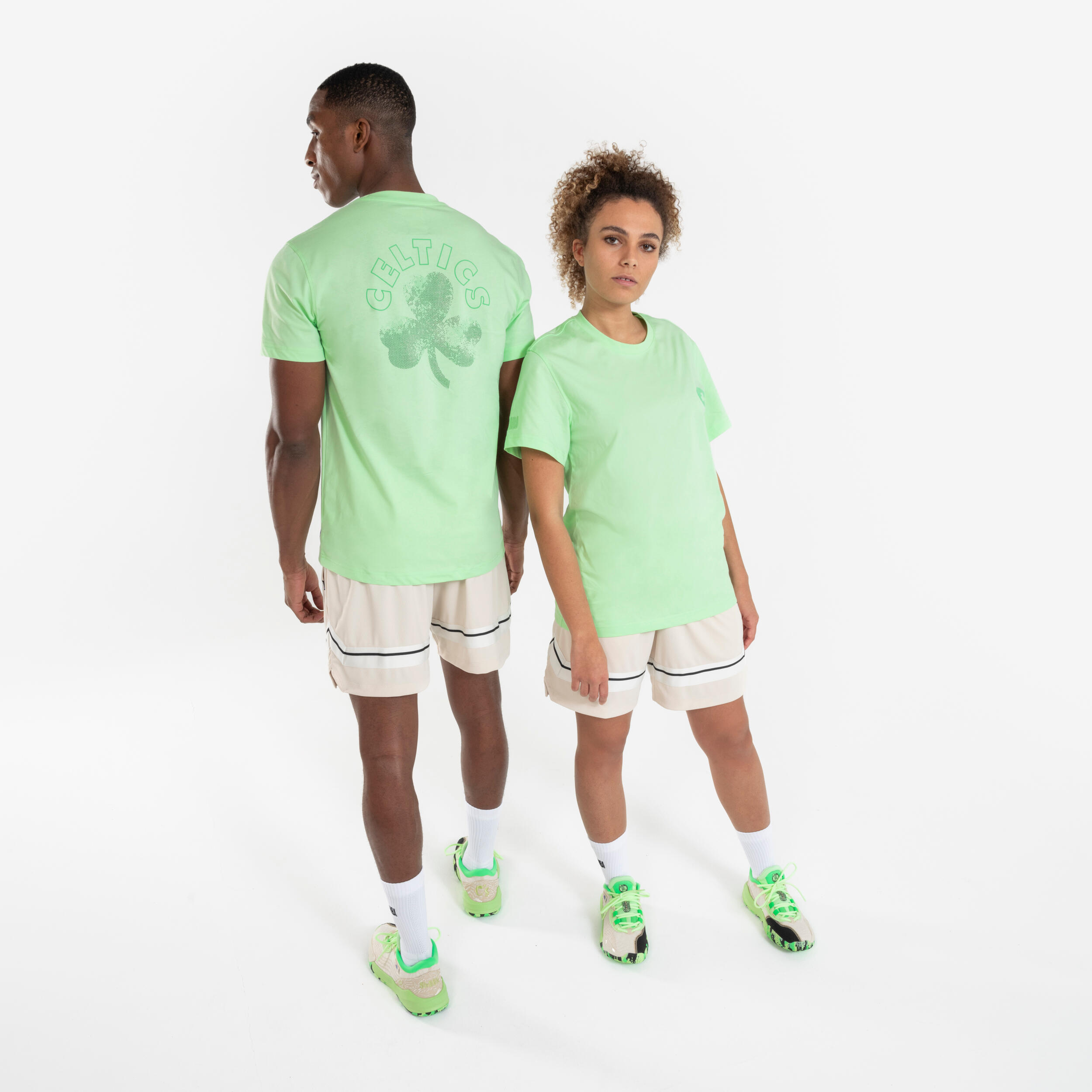 T-shirt basket adulto unisex TS 900 NBA Celtics verde 2/14